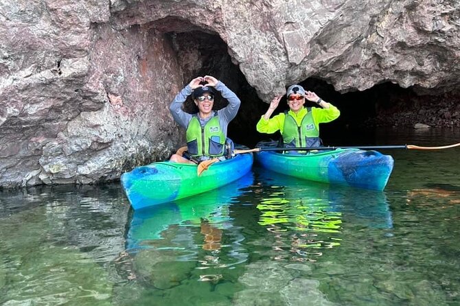 Small Group Guided Colorado River & Emerald Cave Kayak Tour - Emerald Cave, beautiful water and realistic expectations