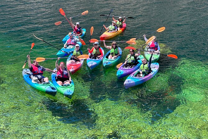 Small Group Guided Colorado River & Emerald Cave Kayak Tour - Paddling four miles on the Colorado River