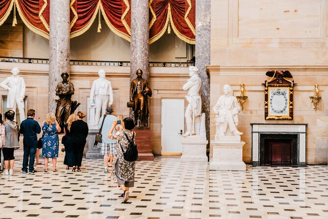 Small-Group Guided Tour inside US Capitol & Library of Congress - Choose the Supreme Court for the judicial side