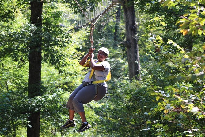 Small-Group Zipline Tour in Hot Springs - Safety training before the first line