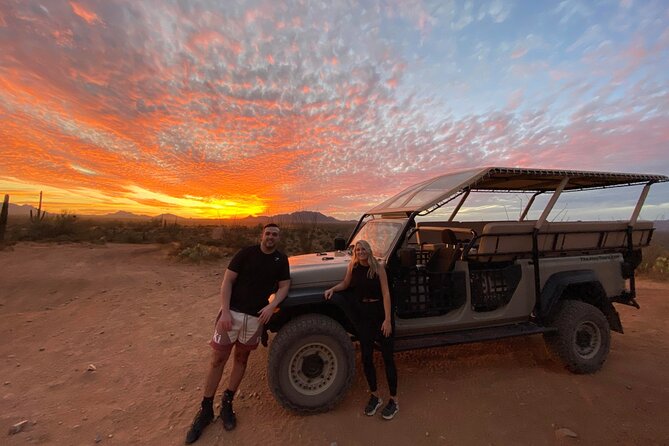 Sonoran Desert Jeep Tour at Sunset - The sunset overlook is the payoff