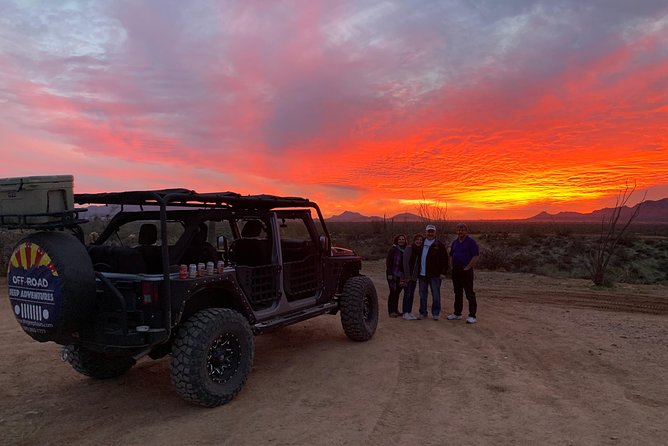 Sonoran Desert Jeep Tour at Sunset - Bumpy trails through Tonto National Forest