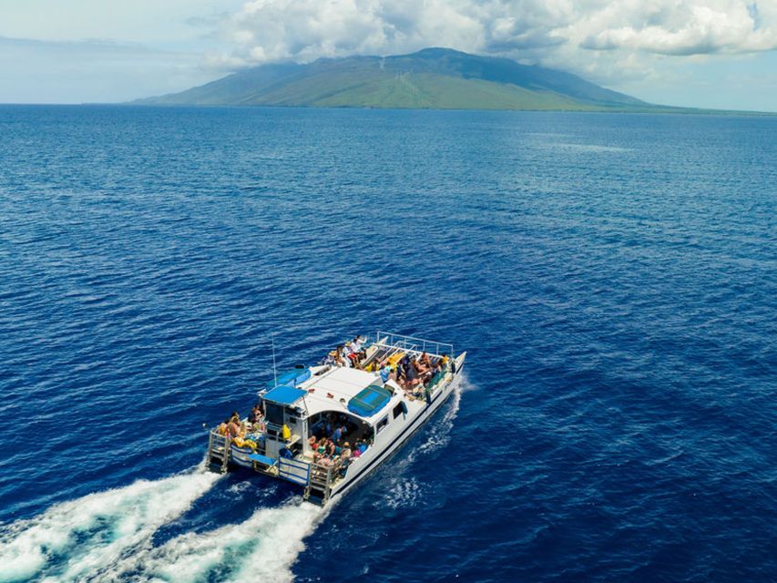 South Maui: Molokini & Turtle Town Snorkeling Tour with Meal - Food, drinks, and time back on the boat