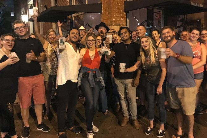 Spooky Savannah Haunted Pub Crawl - Colonial Park Cemetery after dark