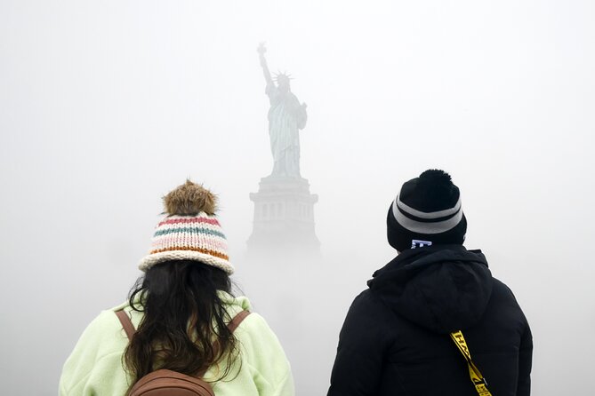 Statue of Liberty & NYC Skyline Cruise - Freedom Liberty Tour - One World Trade Center anchors Lower Manhattan