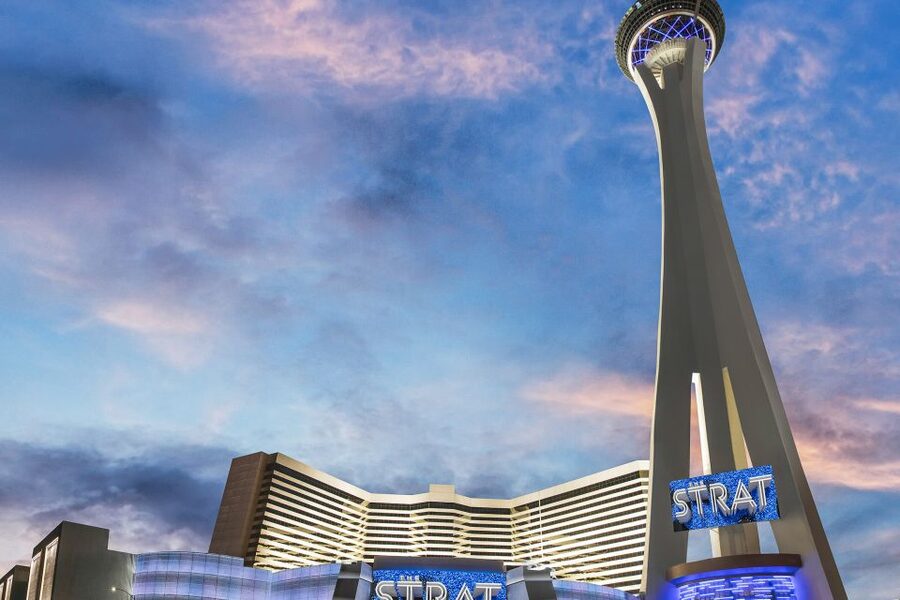 STRAT Tower Thrill Rides Admission - The STRAT SkyPod turns a ride into a full outing