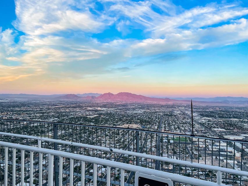 STRAT Tower Thrill Rides Admission - Plan your timing around light, weather, and closing times