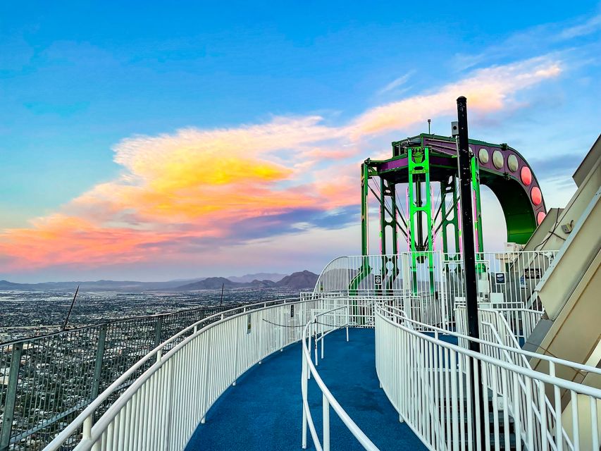 STRAT Tower Thrill Rides Admission - Big Shot sends you 160 feet above the tower