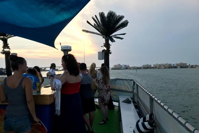 Sunset Celebration Cruise on Tropics Boat Tours - Dolphins, when the Gulf cooperates