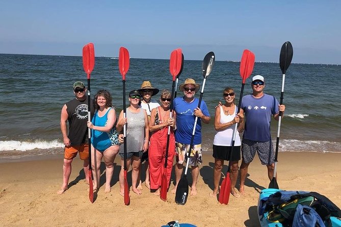 Sunset Dolphin Kayak Tours - Evening Light at the Chesapeake Bay Bridge-Tunnel