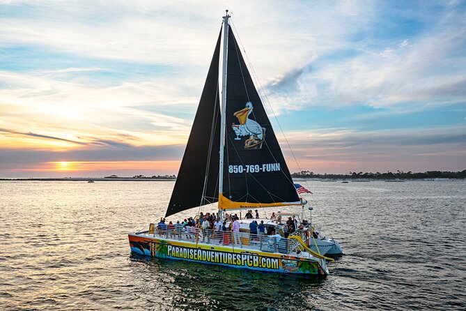 Sunset Dolphin Sail Aboard the Privateer Catamaran - Setting out from Jan Cooley Drive