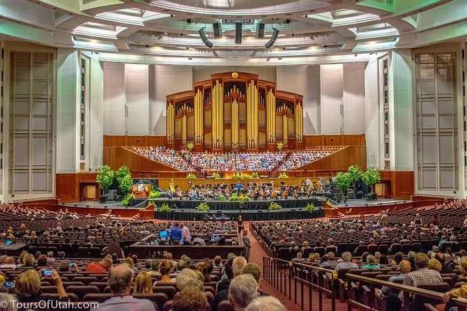Tabernacle Choir Performance + Salt Lake City Guided Bus Tour - Pioneer stories at This is the Place