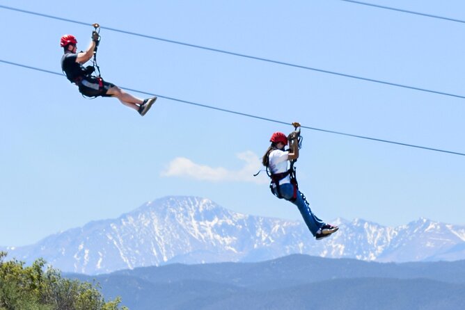 The EDGE: Zip Line Tour - Colorado scenery from a better angle