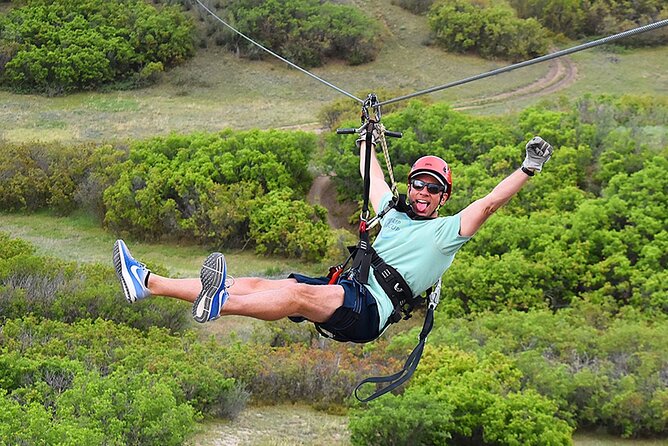 The EDGE: Zip Line Tour - The walking between each ride