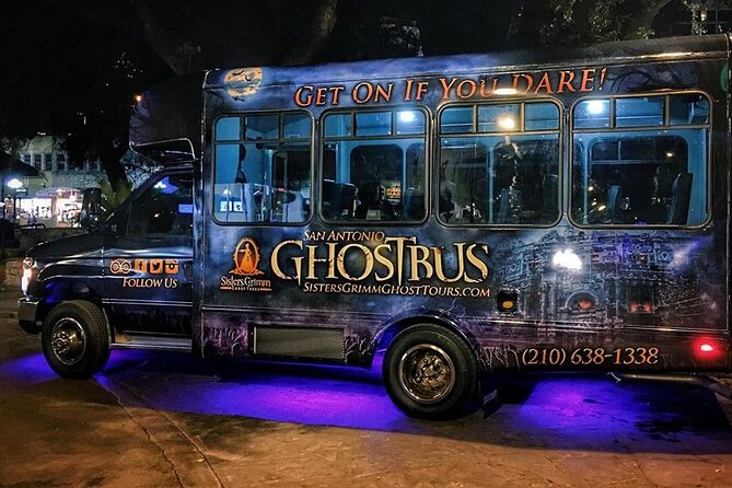 The Haunted Ghost Bus Tour in San Antonio - Walking through a historic cemetery