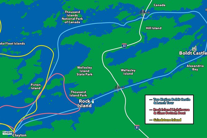 The Ultimate Heart of 1000 Islands Sightseeing Boat Tour - Heart Island and Boldt Castle