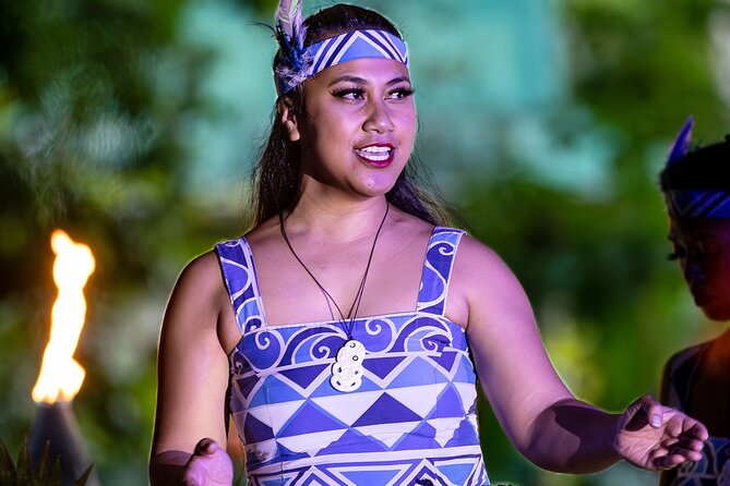 Toa Luau at Waimea Valley, Oahu - The fire knife finale is the big finish