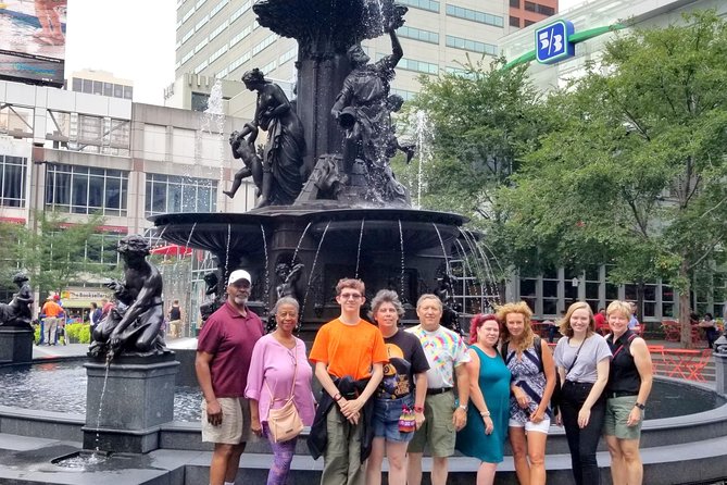 Top 10 Sites + Bites of Cincinnati Tour with Riverside Food Tours - Crossing the Roebling Suspension Bridge