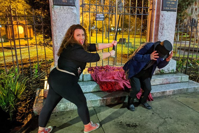 True Crime Pub Crawl - the Original Savannah Murder Tour - Guides Rocky, Connor, Sarah, and the rest