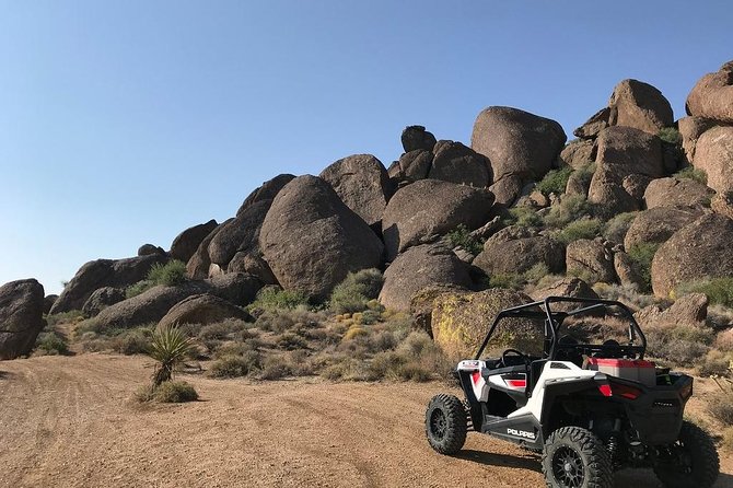 Ultimate Hidden Valley and Primm RZR Adventure from Las Vegas - Primm Valley and the open Roach dry lake bed