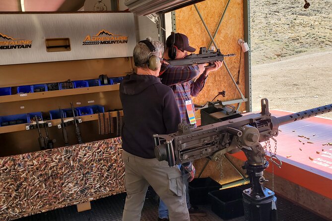 Ultimate Outdoor Shooting Experience in Las Vegas - Choosing firearms from movie icons to full automatics