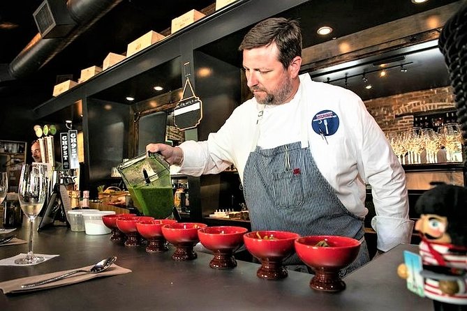 Undiscovered Charleston: Half Day Food, Wine & History Tour with Cooking Class - Waterfront Park, Rainbow Row, and the French Quarter