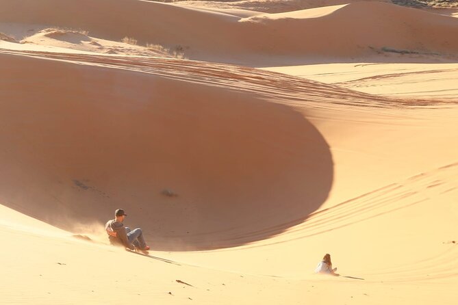 UTV Dune Cruise and Surf at Coral Pink Sand Dunes - The UTV ride across the orange sand