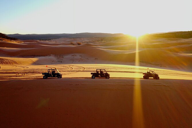 UTV Dune Cruise and Surf at Coral Pink Sand Dunes - Bigfoot’s Hideout and the 20-minute canyon walk