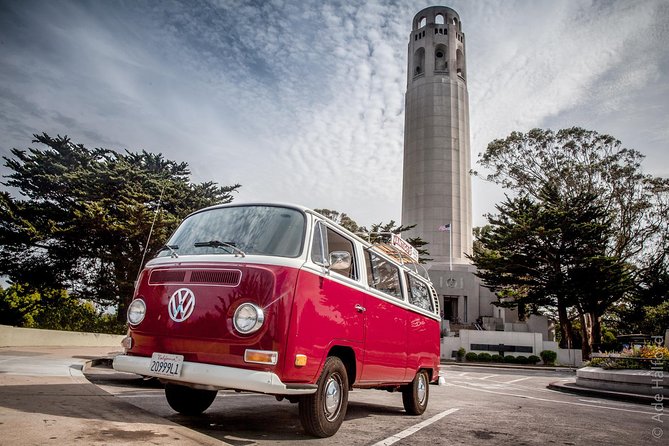 Vantigo - The Original San Francisco VW Bus Tour - Coit Tower and the northern city views