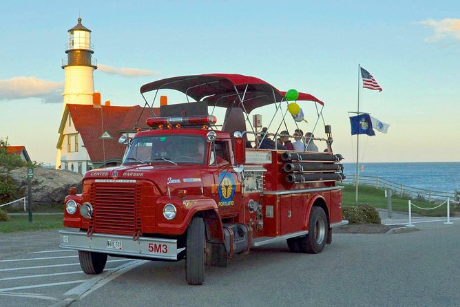 Vintage Fire Truck Sightseeing Tour of Portland Maine - Key points to know before you book
