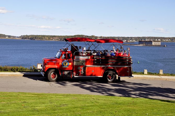 Vintage Fire Truck Sightseeing Tour of Portland Maine - Casco Bay Lines and Portland’s island connection