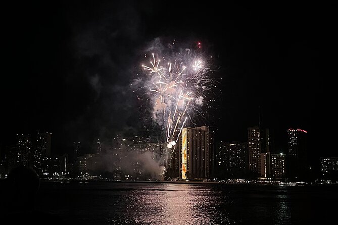Waikiki: Friday Night Fireworks Catamaran Cruise - Drinks, music, and the onboard mood