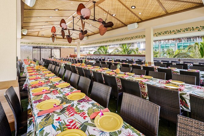 Waikiki Luau Buffet with Optional Rock-A-Hula Show Ticket - VIP and Green Room upgrades