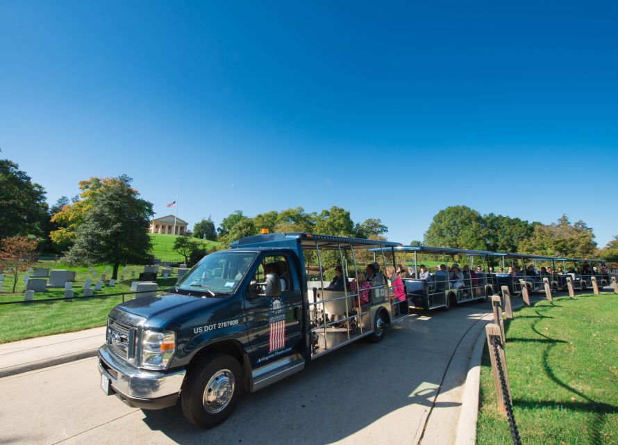 Washington DC: Arlington Nat. Cemetery Ticket & Tram Tour - Timing, trolley gaps, and walking demands