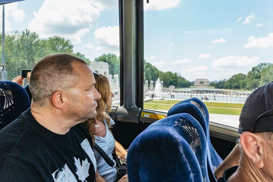 Washington DC Day Trip by Bus from New York City - Jefferson Memorial and the ideas behind the republic