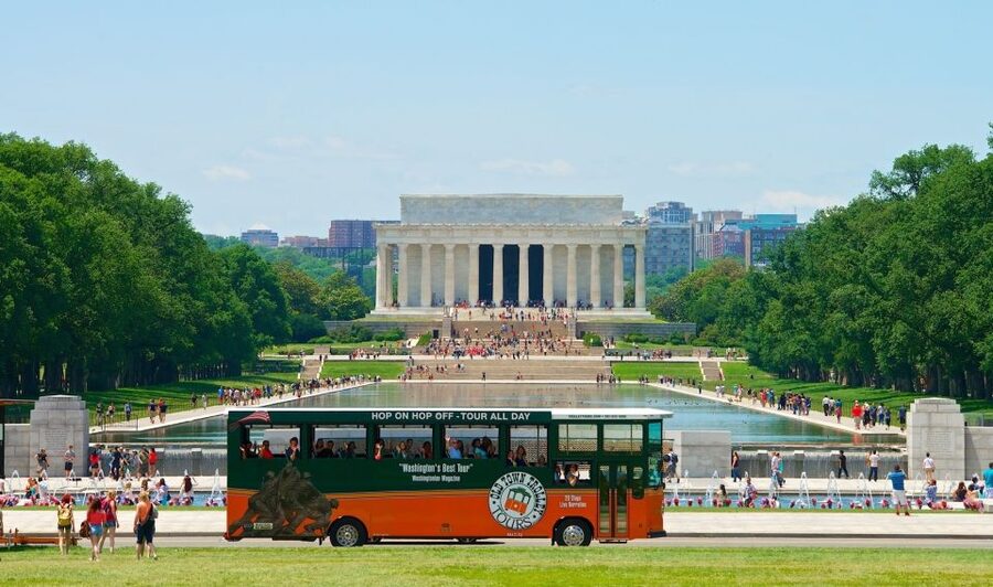 Washington, DC: Hop-On Hop-Off Old Town Trolley City Tour - Washington Monument and the central Mall