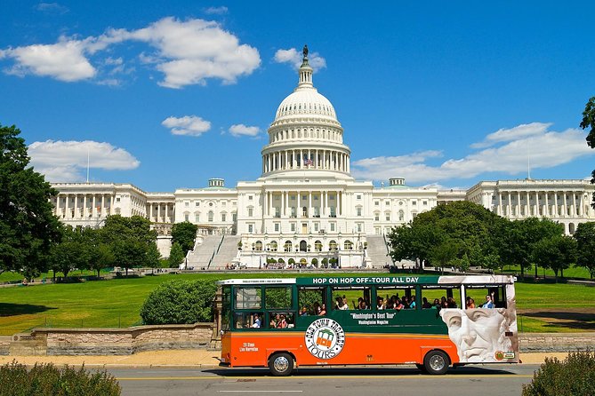 Washington DC Hop-On Hop-off Trolley Tour with 15 Stops - Jefferson Memorial and the Tidal Basin, stops 7 and 8