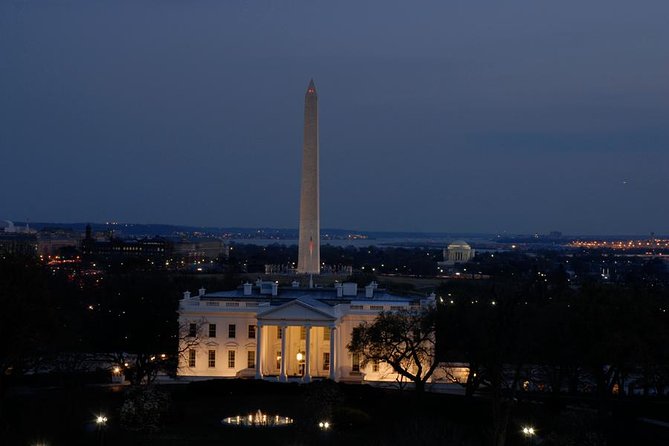 Washington DC Monuments by Moonlight Tour by Trolley - The Jefferson Memorial and the Washington Monument