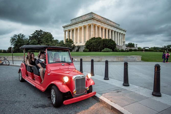 Washington DC Moonlight Tour by Electric Cart - The Capitol and the museum stretch