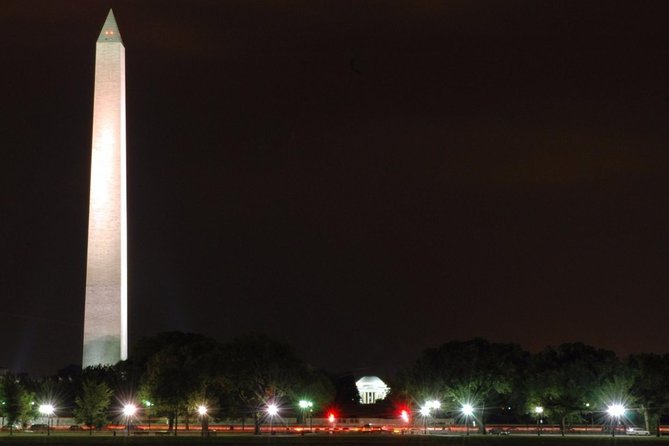 Washington DC Moonlight Tour by Electric Cart - The Washington Monument and the Tidal Basin