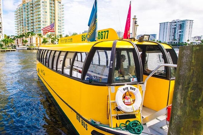 Water Taxi All Day hop-on hop-off Venice of America Boat Tour - Why Fort Lauderdale is best seen from the Intracoastal