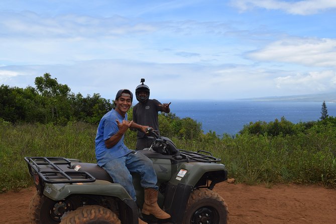 West Maui Mountains ATV Adventure - Climbing toward seasonal waterfall views