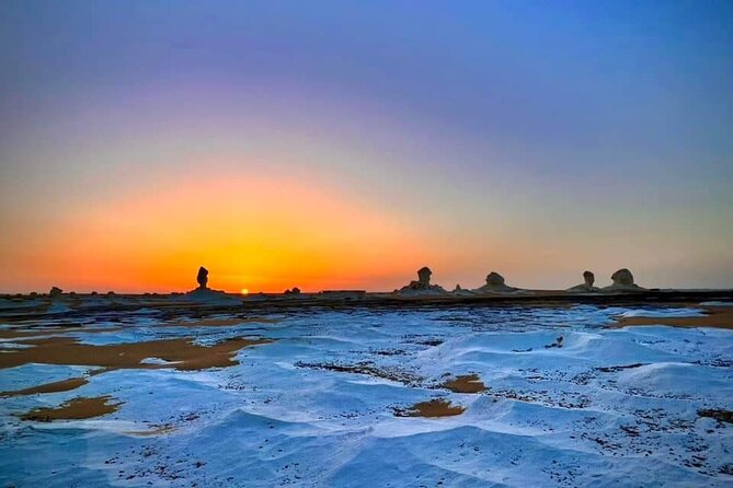White & Black desert camping tour 2 Days 1 night From Cairo - Leaving Cairo before the city wakes