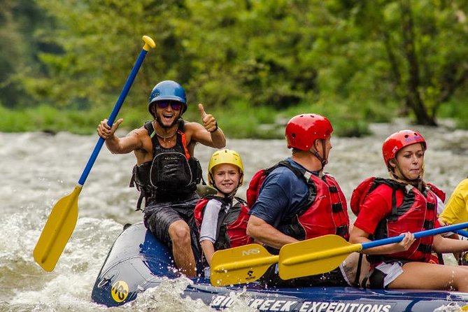 White Water Rafting Experience on the Upper Pigeon River - What the Upper Pigeon River feels like