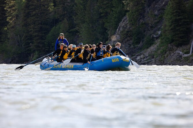 Whitewater Rafting in Jackson Hole : Family Standard Raft - Meeting Lunch Counter and Big Kahuna