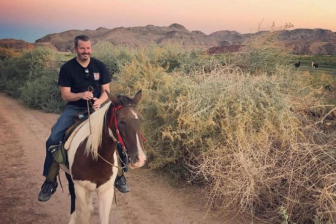 Wild West Sunset Horseback Ride with Dinner from Las Vegas - A country barbecue after the ride