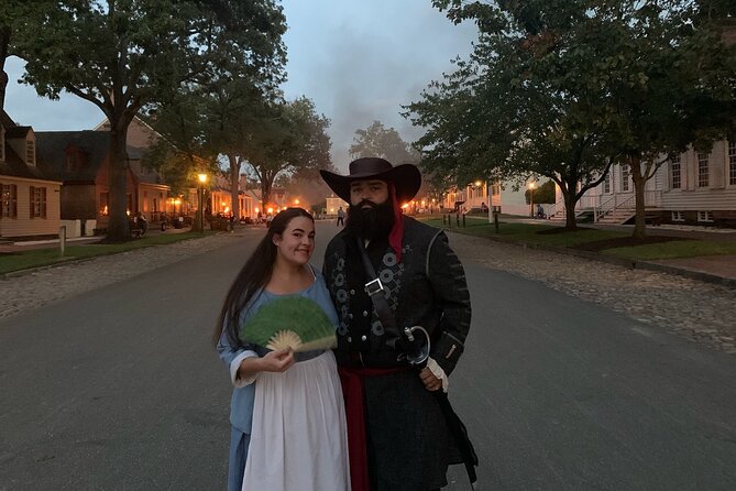 Williamsburg Ghosts, Witches and Pirates Tour - Blackbeard’s skull and the pirate stories