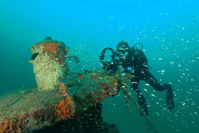 Wreck and Bridge Span Dive for Certified Divers - What is included, and what you still need to pay for