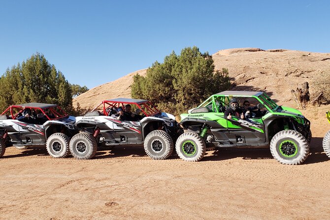 You-Drive 4x4 UTV Adventure–Hell’s Revenge & Fins N’ Things, Moab - Getting comfortable with a two-seat UTV