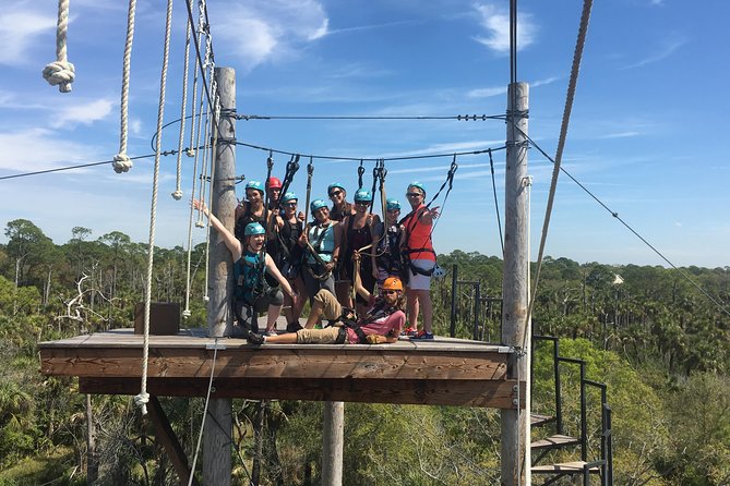 Zip Line Adventure over Tampa Bay - Morning or afternoon?